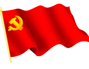 红色党旗党徽