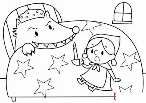 儿童故事简笔画组图六组图