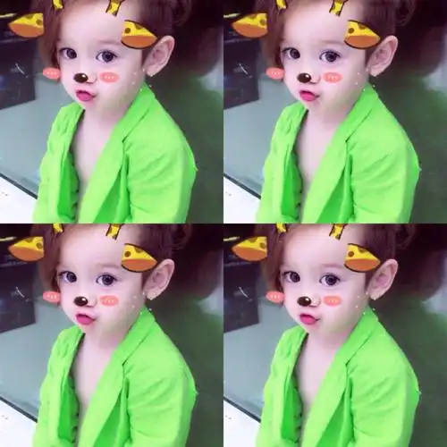 萌娃jackson周嘉诚,帅气不失可爱的男混血(进入专辑:混血萌娃/头像集d