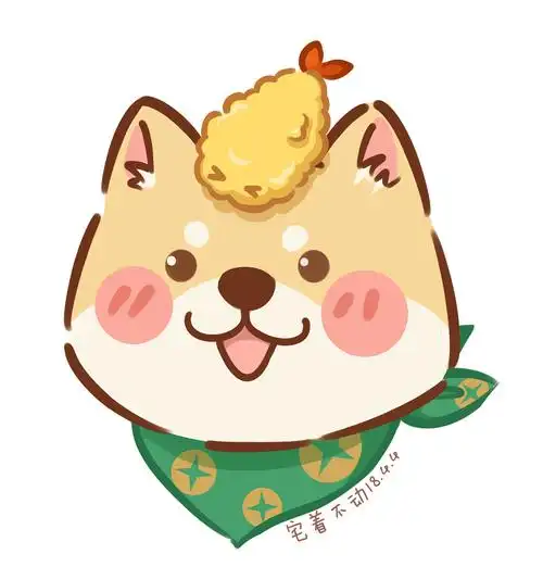 一些给客户画的小动物头像