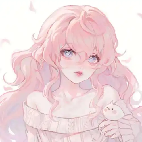 动漫女头闺蜜头像可爱