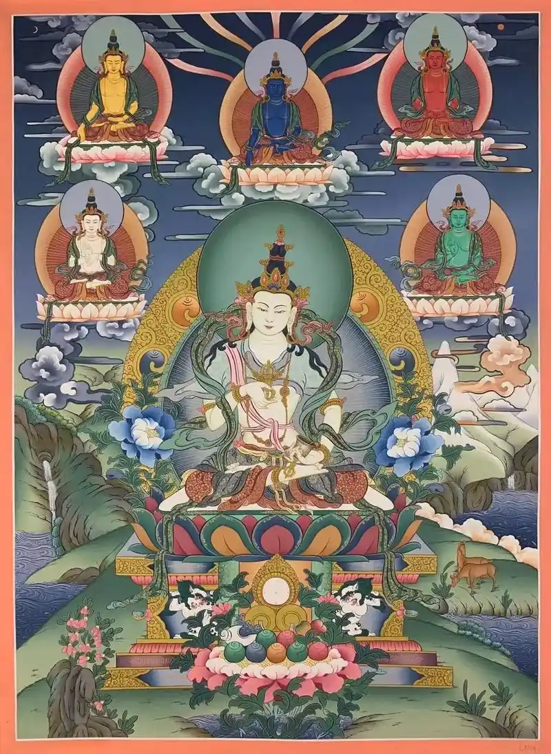 乾坤之德大师级馆藏级作品《金刚萨埵》尺寸60x85cm,此幅 - 抖音