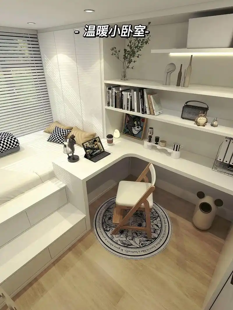 这才是你要的小卧室装修吧#全屋定制 #小卧室装修 #榻榻米卧 - 抖音