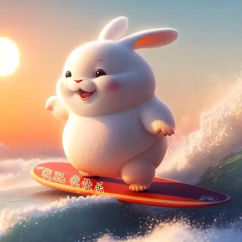 萌萌的小兔子高清壁纸头像来 - 抖音