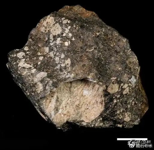 全球98块月球陨石图片陨石收藏