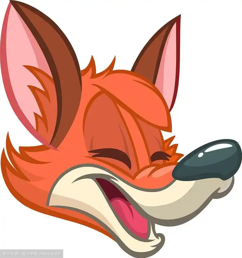 卡通狐狸头