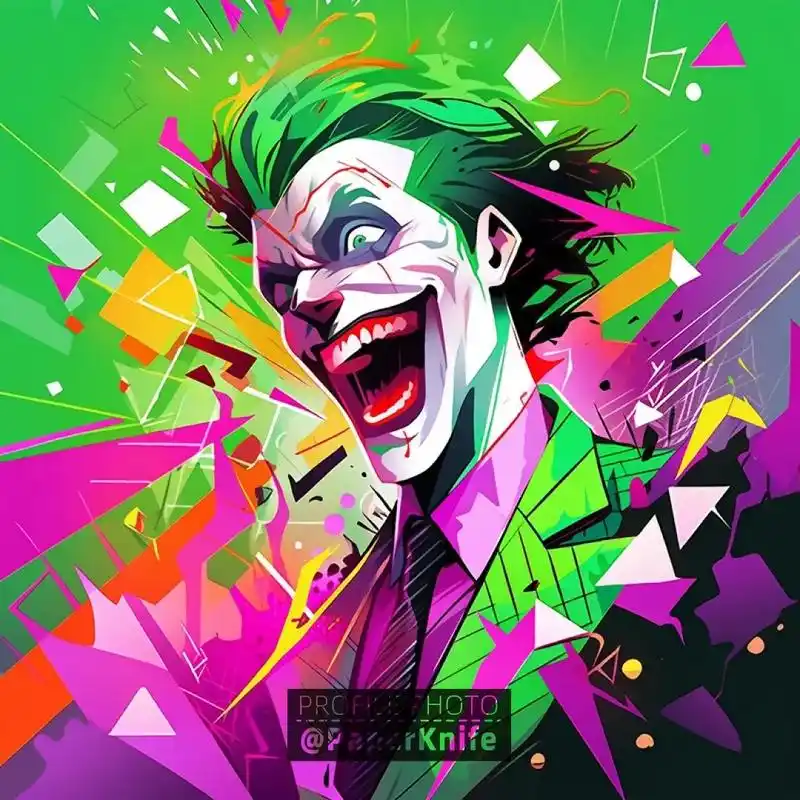 dc小丑joker.#小丑 #joker #动漫头像 #欢迎 - 抖音