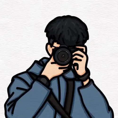 手绘头像定制卡通动漫画约稿设计相机摄影人