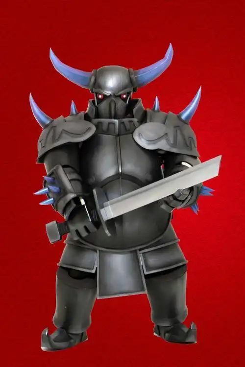 皇室战争皮卡超人简笔画教程