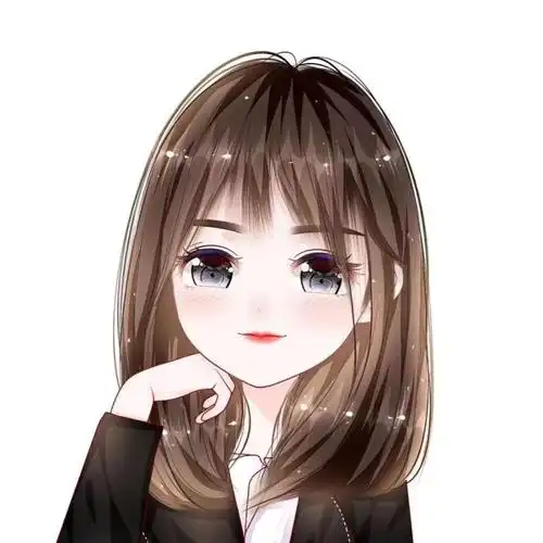 手绘头像女,一张张美丽冻龄的卡通女生微信头像