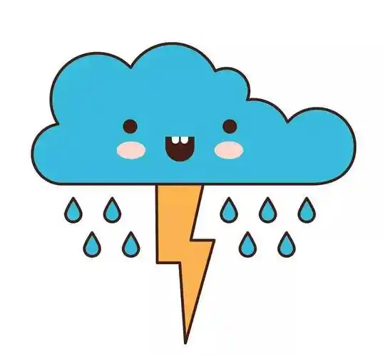 天气预报卡通图片大全可爱