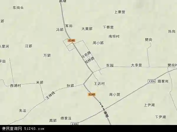江苏省 淮安市 盱眙县 王店乡 本站收录有:2020王店乡卫星地图高清版