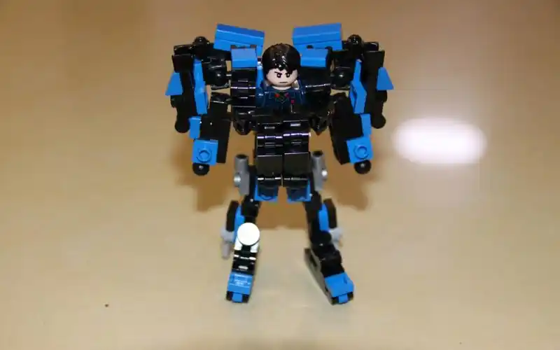 自制迷你乐高载人机甲(不喜勿喷)