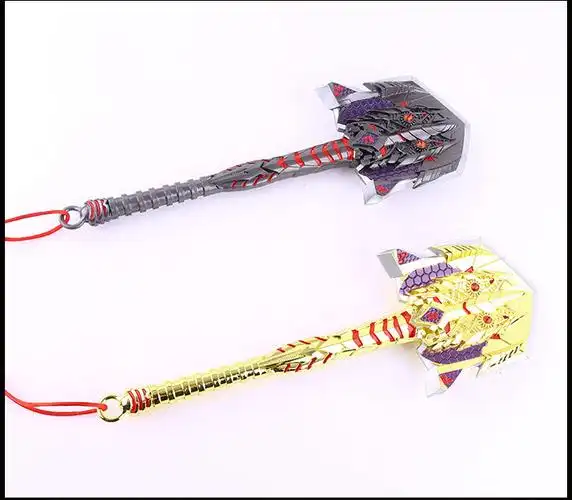 游戏周边英雄级兵器大号擎天铲30cm王者之击合金武器模型一件代发