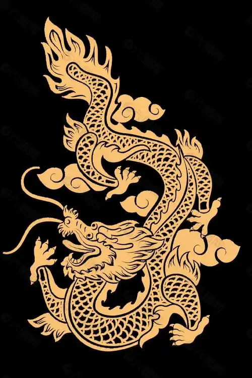 金龙免抠图素材