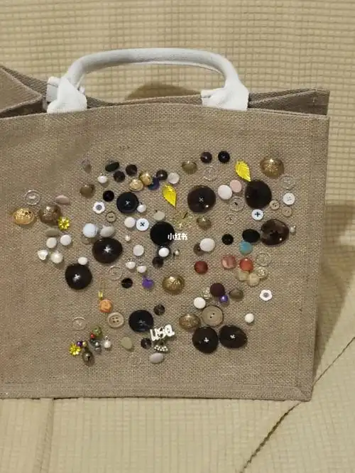 diy了muji的黄麻包