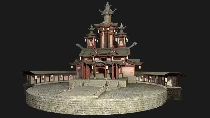 次世代场景建模《虚皇台》