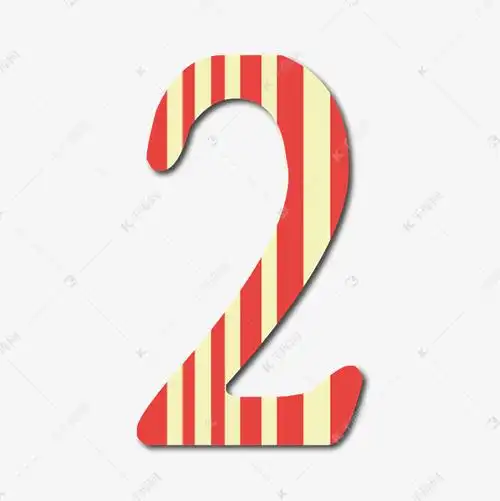 更多矢量彩色质感数字2创意艺术字设计快来千库吧