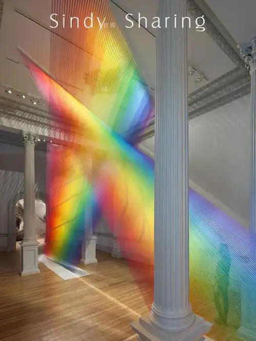 设计灵感元素彩虹线