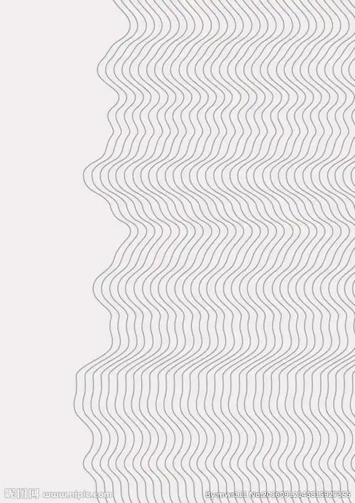 线条曲线波纹