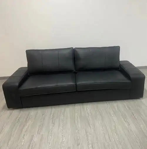 ikea宜家奇维真皮沙发宜家沙发.厂家直销,10年质保, # - 抖音