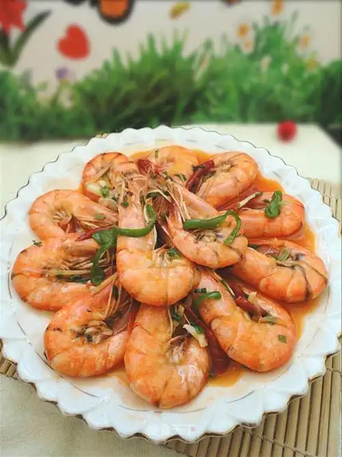 烧对虾的做法_烧对虾怎么做_菜谱_美食天下
