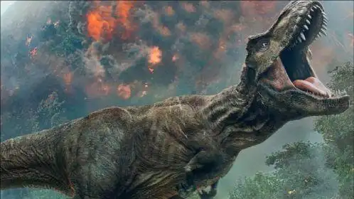 霸王龙和迅猛龙vs暴虐龙 ,大佬总是最后出现用实力秒杀全场