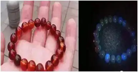 揭秘不同琥珀蜜蜡的荧光反应,分辨真伪不求_手机搜狐网