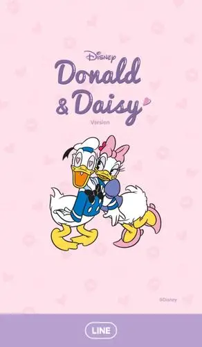 迪士尼壁纸唐老鸭 黛丝抱图点赞