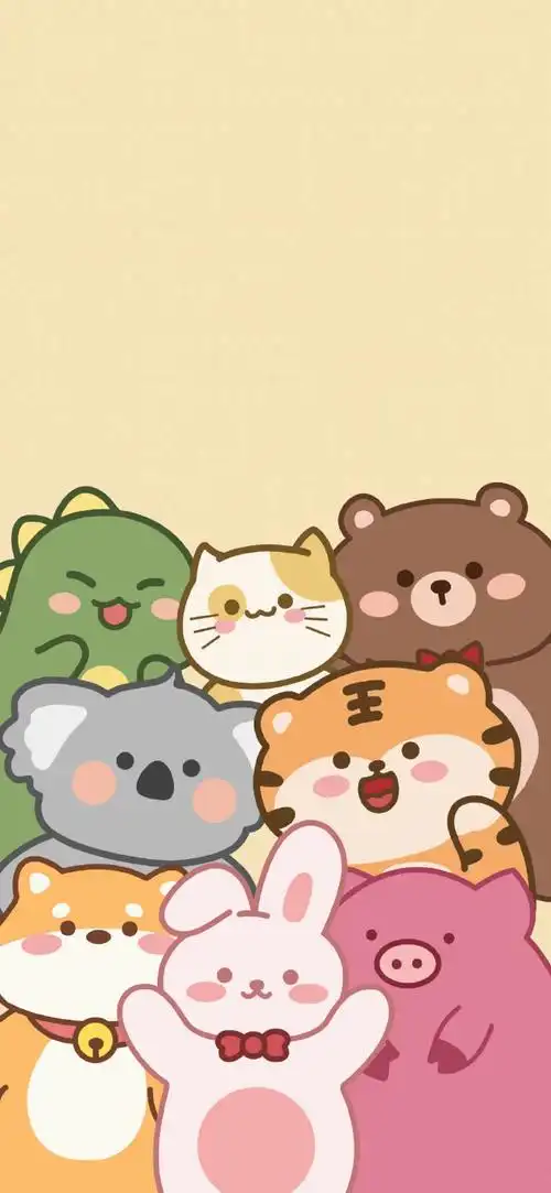 你的壁纸该换了#可爱平铺壁纸