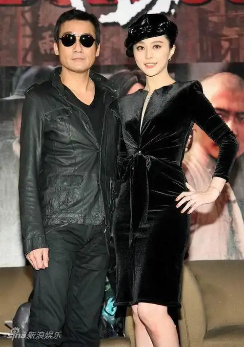 图文:《十月围城》台北记者会-梁家辉与范冰冰