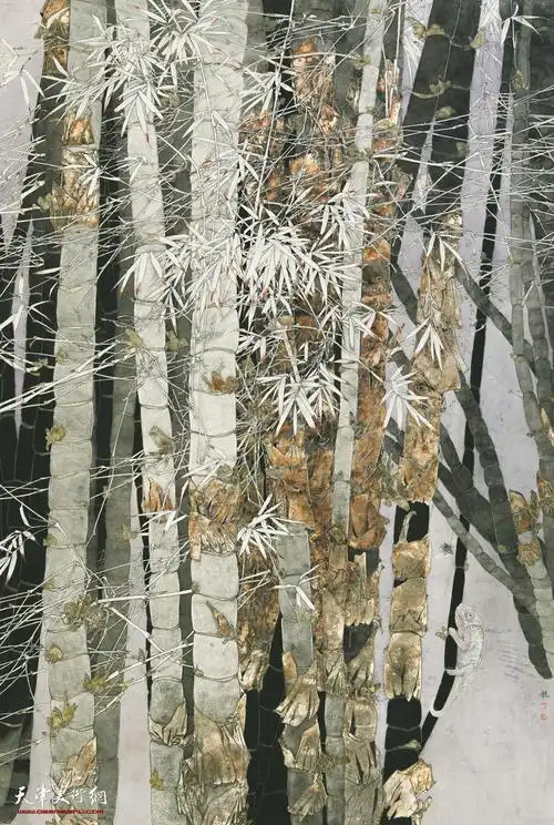 品真格物全国青年工笔画作品展入会资格作品欣赏