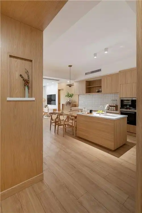 北京家装装修160㎡原木风设计温暖至极