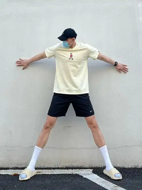 男朋友统一拍照姿势190大长腿