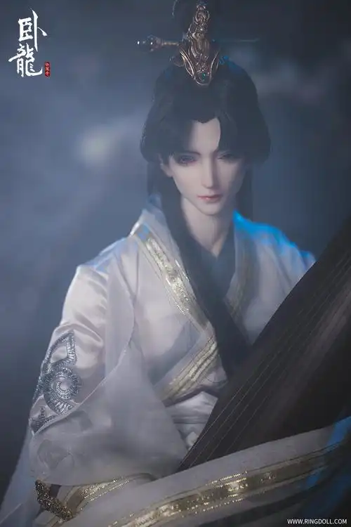 卧龙古风美男sd娃娃bjd玩具人偶壁纸萌物