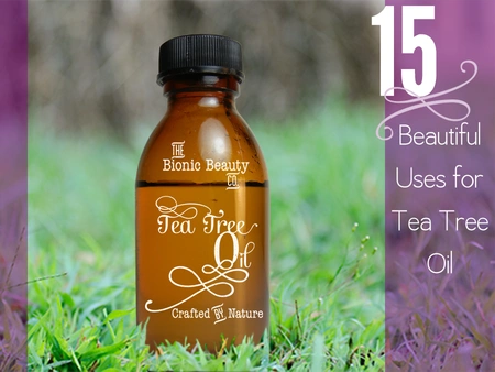 15 beautiful uses for tea tree oil - by the bionic beauty blog