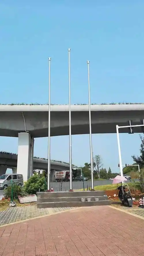 祥安通烟台旗杆高度大理石旗杆台制作找我们