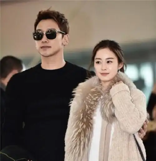 rain金泰希夫妇合体拍写真身穿传统韩服表现甜蜜又温馨