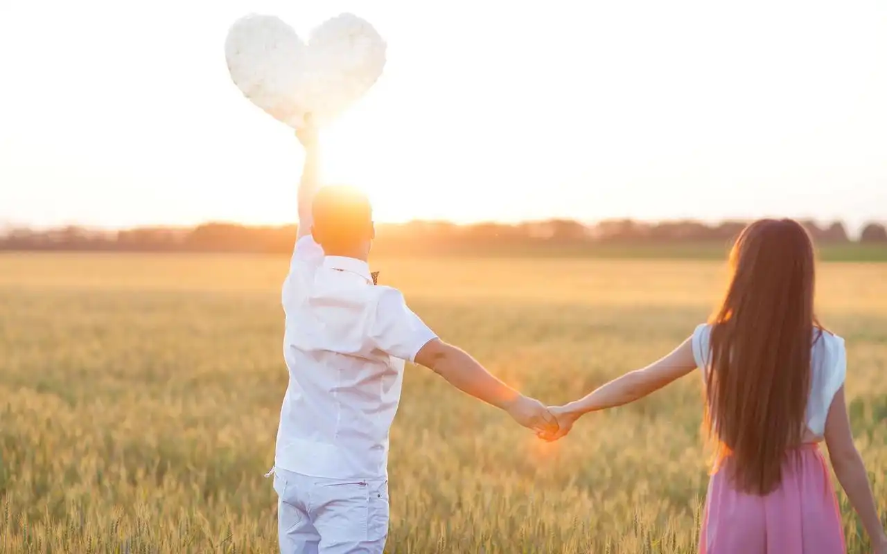 小清新情侣唯美浪漫高清壁纸图片