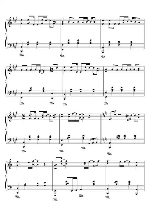 黑色幽默钢琴谱