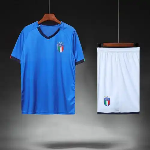2020欧洲杯意大利国家队第二客场球衣主场10号托蒂足球服