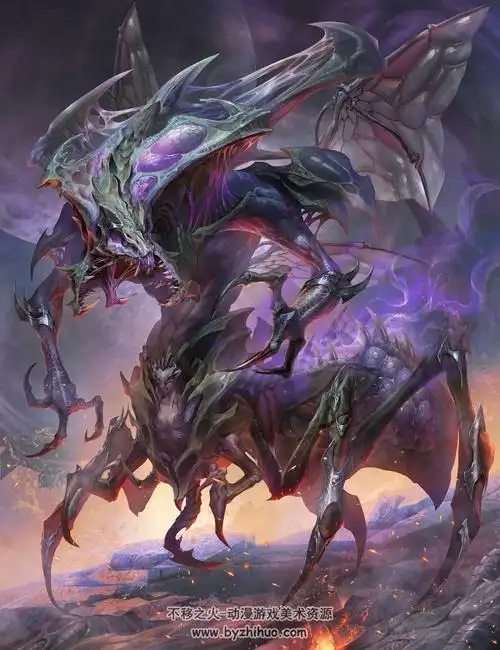 cg原画概念游戏怪物设定美术合集百度网盘下载268p