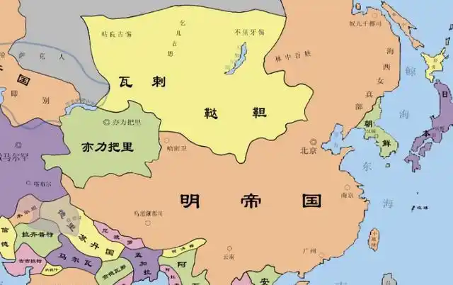 不同版本的明朝版图介绍:到底哪一种版图最客观呢?_手机搜狐网
