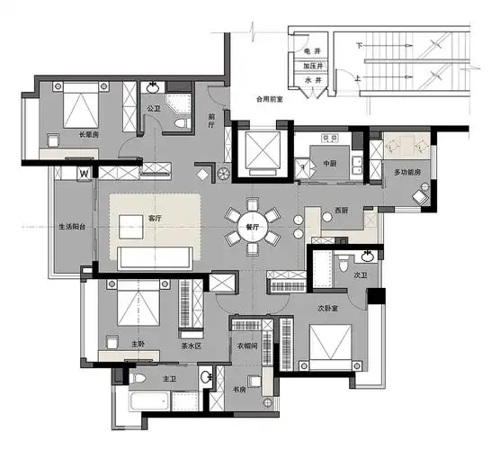 室内装修设计平面图
