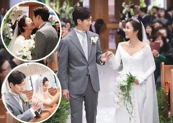 天国16年后李莞大婚让人认不出与金泰希同框满满回忆杀