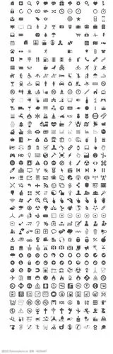 600个超实用icon图标矢量