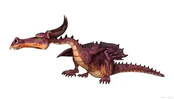 甲龙是恐龙中非常特殊的一种,它的尾巴上有一个形状独特的尾锤.