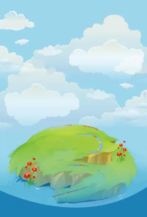 智勇大闯关海报背景素材 - 当图网