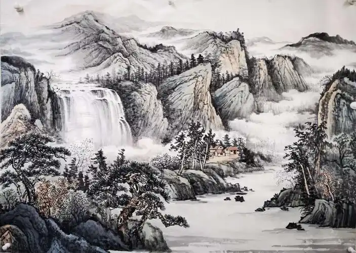 北京宋庄的艺术大师张文冉国画作品欣赏