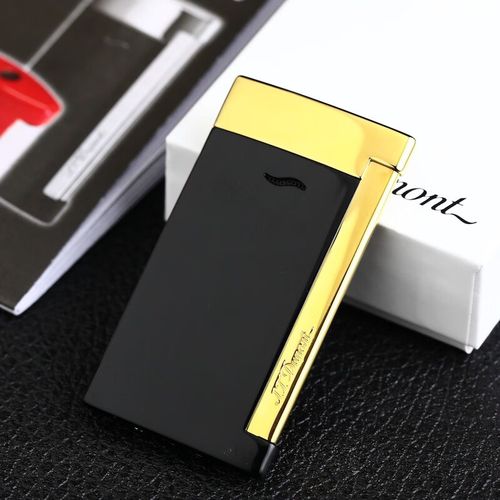 dupont都彭充气电子防风打火机 超薄slim7 系列男士奢侈品烟具礼物